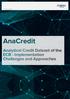 November AnaCredit. Analytical Credit Dataset of the ECB - Implementation Challenges and Approaches