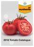 2018 Tomato Catalogue