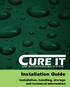 URE IT. Installation Guide. Installation, handling, storage and technical information GRP WATERPROOFING SYSTEM