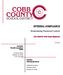INTERNAL COMPLIANCE. Maintaining Financial Control. User Guide for Cobb County Employees 7/1/2016. Created for: The Cobb County School District