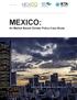 JAN / 2018 MEXICO: An Market Based Climate Policy Case Study.