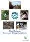 City of Bellevue Stormwater Management Guide