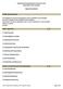Supportive Housing Network of New York City Organization Plan Template TABLE OF CONTENTS