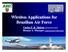 Wireless Applications for Brazilian Air Force