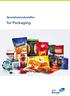 Specialised polyolefins. for Packaging