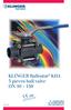 KLINGER Ballostar KHA 3 pieces ball valve DN Edition Tel. +43 (0) Fax +43 (0) Web: