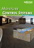 Moisture Control Systems