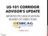 US-101 CORRIDOR ADVISOR S UPDATE
