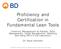 Proficiency and Certification in Fundamental Lean Tools