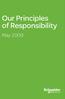 Our Principles of Responsibility. May 2009