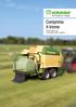 Comprima X-treme. Round balers and combination baler wrappers