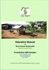 Education Manual. Kiran Kumar Kudaravalli. Edited by David Fulford. Kolar, Karnataka, India