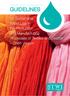 GUIDELINES. for Sustainable Water Use In the Production and Manufacturing Processes of Textiles and Leather Short Version