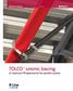 Seismic bracing SBFSS-14. TOLCO seismic bracing UL listed and FM approved for fire sprinkler systems