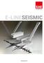 E-LINESEISMIC 2017/1.  Seismic Bracing Systems