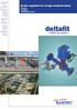 deltafit deltafit made by systec Air-flow regulation for sewage treatment plants - Precise - Compact - Maintenance-free