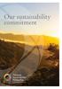 Our sustainability commitment