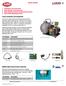 WATER SYSTEMS. Lancer Carbonators and Components. Part Number Description. SHURflo High Pressure Electric Carbonator