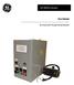 GEK B Instructions. Test Cabinet. for Power/Vac Vacuum Circuit Breakers