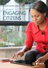 Digital transformation in the public sector PART 4 OF 5 ENGAGING CITIZENS 1 ENGAGING CITIZENS