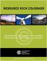 Resource Rich Colorado
