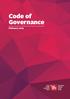 Code of Governance. February 2015