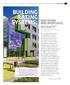 BUILDING RATING SYSTEMS: