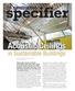 Acoustic Ceilings. in Sustainable Buildings