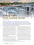 Saving Water With Cooling Towers