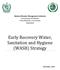 Early Recovery Water, Sanitation and Hygiene (WASH) Strategy