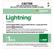 1KG. Lightning CAUTION. Herbicide KEEP OUT OF REACH OF CHILDREN READ SAFETY DIRECTIONS BEFORE OPENING OR USING