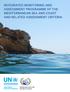 INTEGRATED MONITORING AND ASSESSMENT PROGRAMME OF THE MEDITERRANEAN SEA AND COAST AND RELATED ASSESSMENT CRITERIA