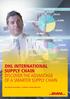 DHL INTERNATIONAL SUPPLY CHAIN DISCOVER THE ADVANTAGE OF A SMARTER SUPPLY CHAIN