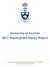 University of Toronto 2011 Employment Equity Report