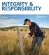 INTEGRITY & RESPONSIBILITY CORPORATE SOCIAL RESPONSIBILITY REPORT 2015
