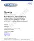 Quartz. (and Crucibles Supplier Profiles) a TECHCET Critical Materials Report. For Semiconductor Applications. Prepared by.