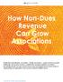 How Non-Dues. revenue. Can Grow Associations