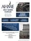 2017 AHME Institute VENDOR SUPPORT PROSPECTUS. Loyalty. in Support Prices! May 10-12, 2017 Astor Crowne Plaza New Orleans, LA