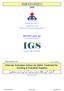 IGS-CH-032(1) National Iranian Gas Co. Research and Technology Management. Standardization Division IGS. Iranian Gas Standards
