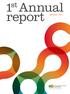 1st Annual report JANUARY 2015