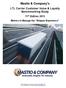 Mastio & Company s. LTL Carrier Customer Value & Loyalty Benchmarking Study. Metrics to Manage the Shipper Experience