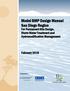 Model BMP Design Manual San Diego Region. For Permanent Site Design, Storm Water Treatment and Hydromodification Management