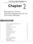 Full file at https://fratstock.eu Chapter 02 - Management Theory: Essential Background for the Successful Manager. Chapter