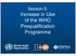 Session 5: Increase in Use of the WHO Prequalification Programme