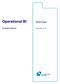 Operational BI. White Paper. by Robert Blasum Date