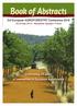 3rd European AGROFORESTRY Conference May Montpellier SupAgro, France