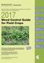 Weed Control Guide for Field Crops