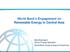 World Bank s Engagement on Renewable Energy in Central Asia. Mits Motohashi Senior Energy Specialist World Bank Group Energy & Extractives
