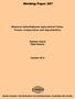 Working Paper 287. Bilateral India-Pakistan Agricultural Trade: Trends, Composition and Opportunities. Ramesh Chand Raka Saxena.