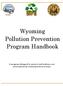 Wyoming Pollution Prevention Program Handbook. A program designed to protect and enhance our environment by sound practical actions.